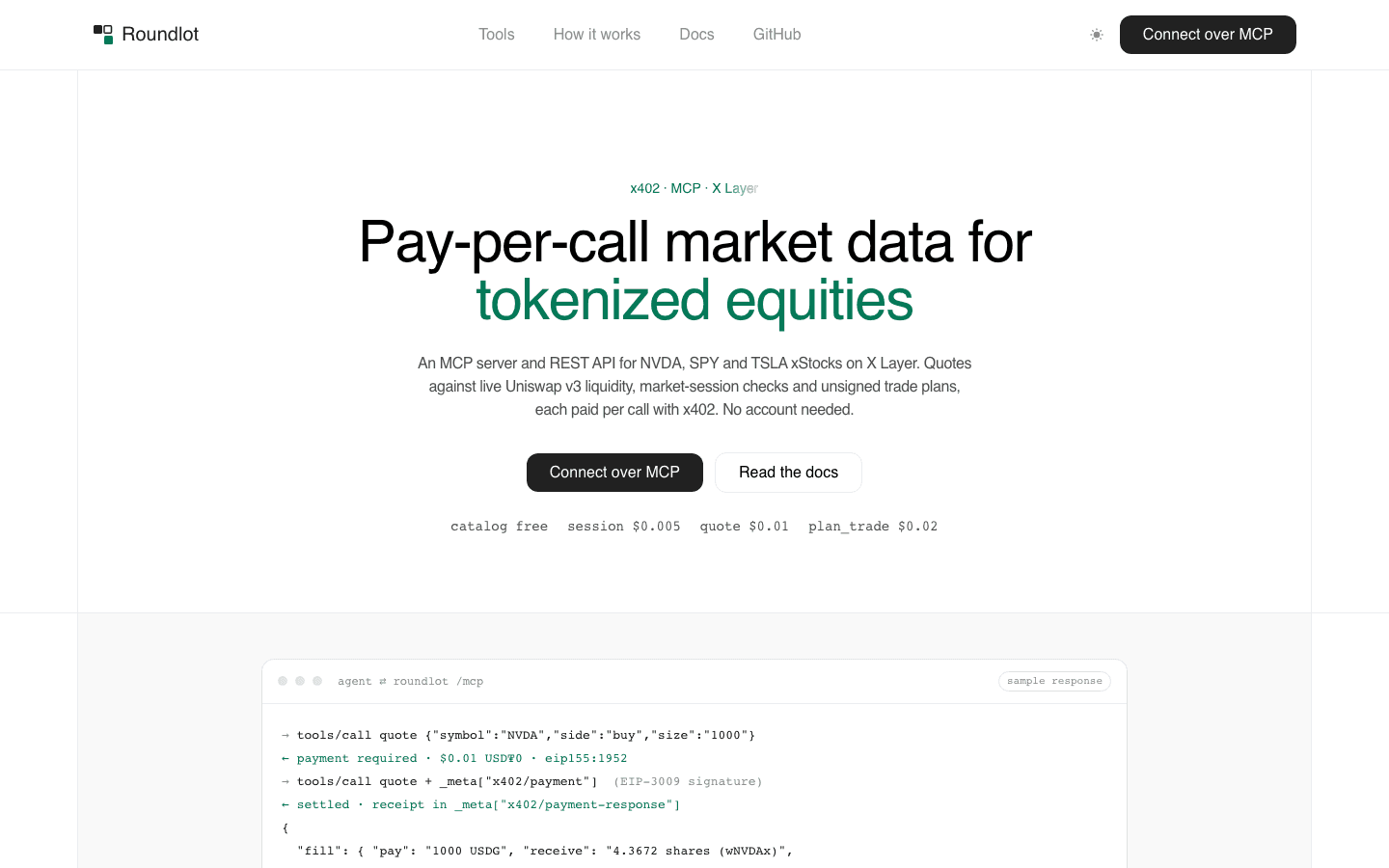 Roundlot website