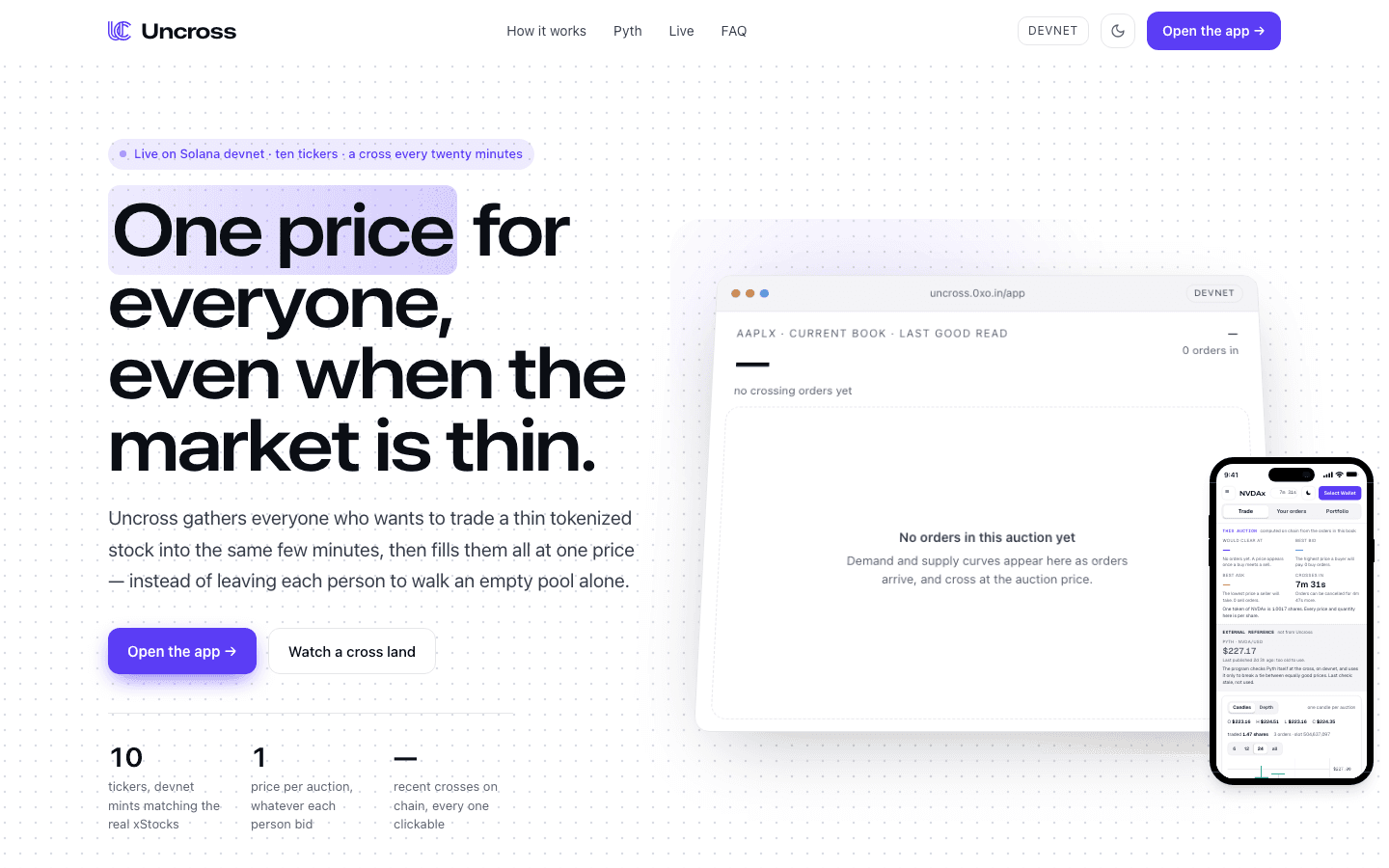 Uncross website